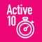 Icon for the NHS Active 10 Walking Tracker application